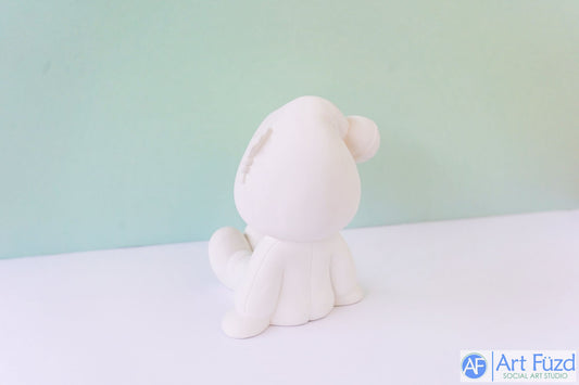 Snow Baby Girl Sitting on Ground (goes with Fancy Sleigh) ~ 4.75 x 4.75 x 5.75