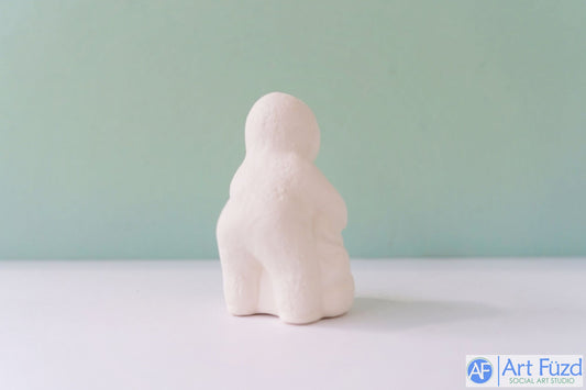 Snowbaby Holding Big Sack ~ 2 x 2.25 x 3.5