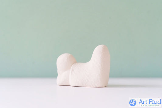 Snowbaby in Sleeping Bag Sock ~ 2.75 x 2 x 2