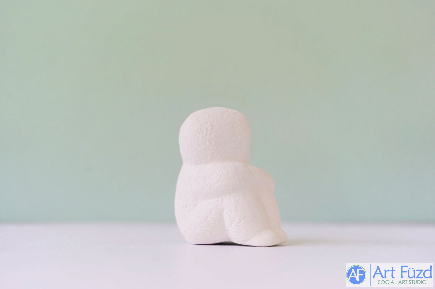 Schneebaby seitlich sitzend ~ 2 x 1,25 x 3,5