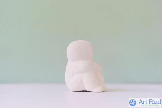 Snowbaby Sitting Sideways ~ 2 x 1.25 x 3.5