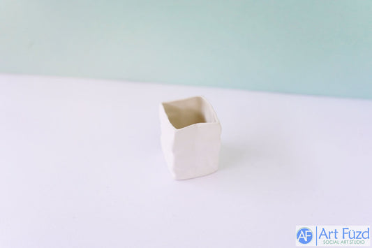 Small Paper Bag Vase ~ 1.5 x 1.5 x 1.75