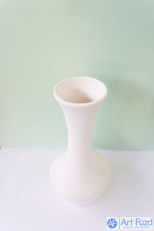 *Sehr hohe Vase mit Struktur ~ 6 Zoll Durchmesser x 12,5 Zoll hoch, 3,75 Zoll Durchmesser oben