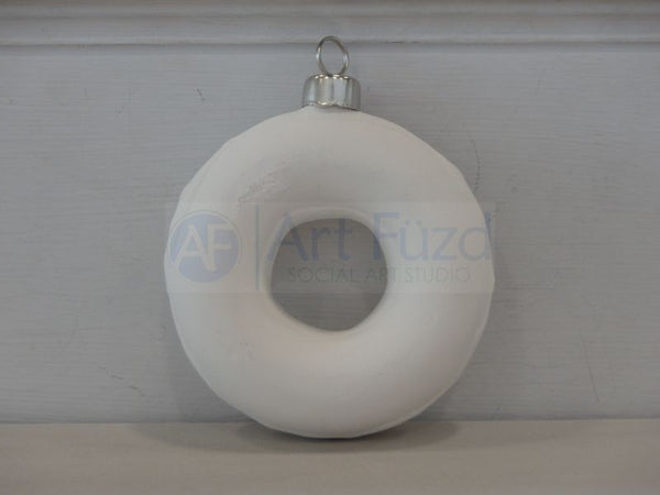 Realistic Donut Holiday Ornament, includes Hook ~ 3.75 in. dia. x 1.25 in. thick