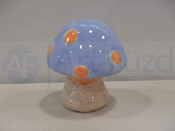 Mini Mighty Mushroom Figurine ~ 2 in. dia. x 2 in. tall