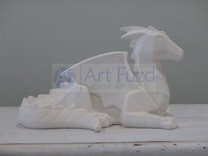 Faceted Dragon Figurine ~ 10.5 x 6 x 6.25