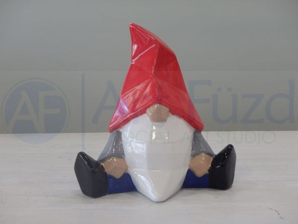 Gnome Facet-ini Figurine ~ 4.5 x 3.5 x 4.75