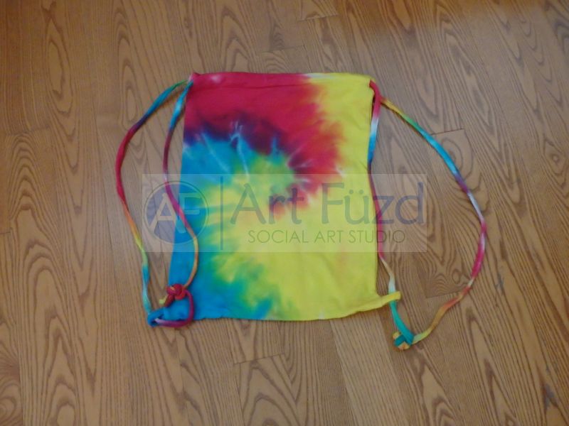 Tie Dye Sport Bag - Reactive Rainbow – Art Füzd