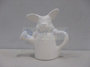 Small Bunny Inside Watering Pitcher