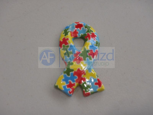 Small Ribbon Bisquie ~ 2.25 in. long