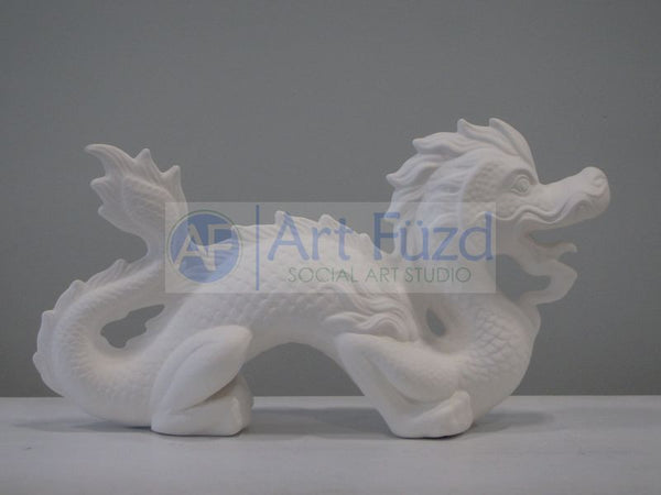 Large Fancy Chinese Dragon Figurine ~ 14 x 4.5 x 8