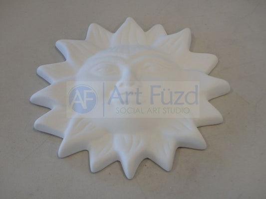 Medium Sun Face Wall Plaque ~ 6.75 dia. x 1.25 in. thick