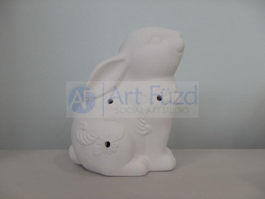Light-Up Baroque Bunny, includes Light Kit ~ 5.5 x 4 x 6