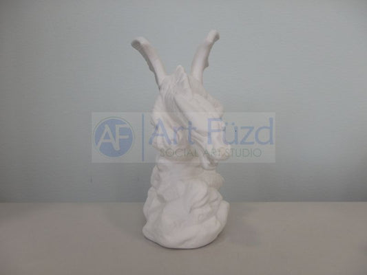 Medieval Dragon on Rocks Figurine ~ 5.5 x 4 x 6.25