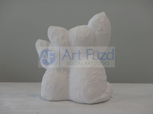 Mama and Baby Elephant Figurine ~ 5.5 x 3.75 x 6.25