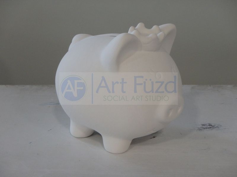 Princess Pig Piggy Bank, includes Stopper ~ 5 x 4 x 4.5