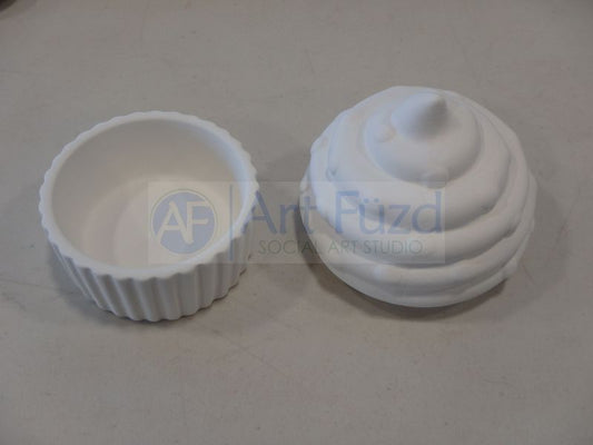 Large Cupcake Box ~ 4 in. dia. x 4.5 in. high