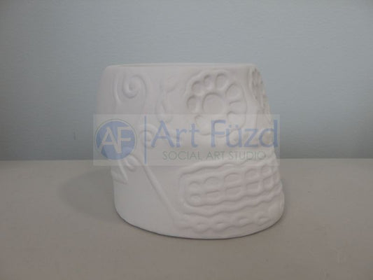 Day Of The Dead Sugar Skull Planter ~ 3.5 in. dia. x 3 in. high