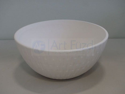 Large Round Carved Bowl ~ 6.75 x 6.75 x 3