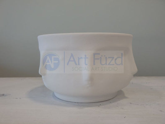 Many Faced Faces Planter (28 oz.) ~ 5.5 x 5.5 x 3.25