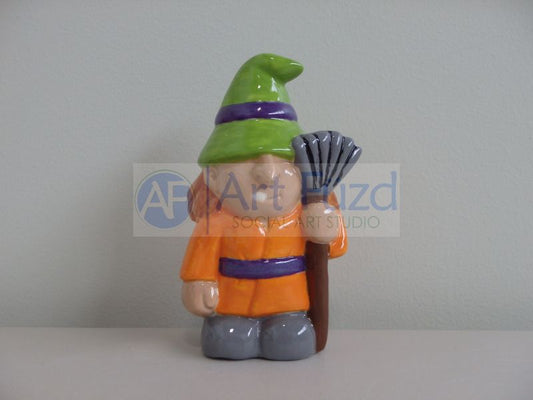 Small Edna the Witch Figurine ~ 3 x 2.25 x 5