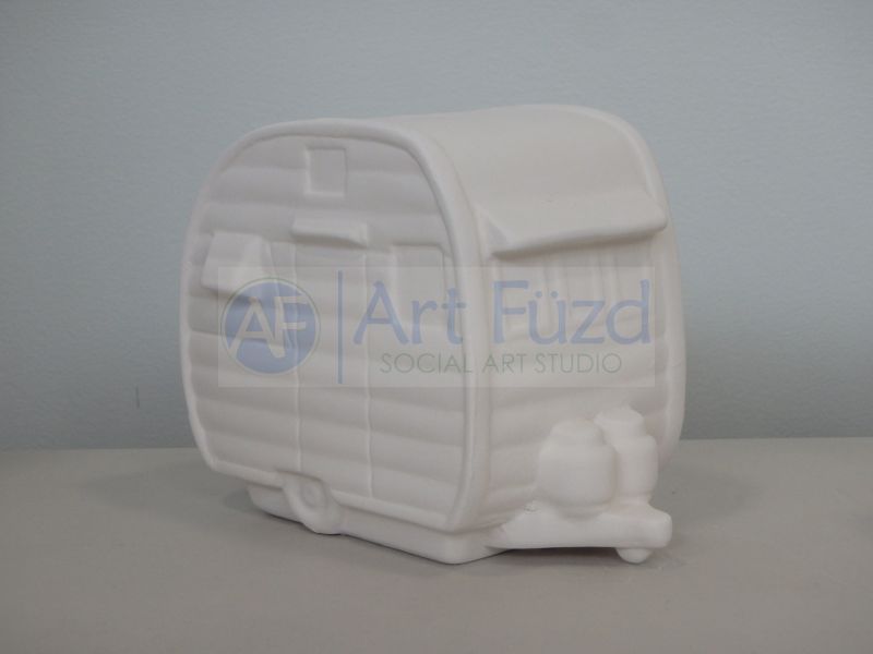 Banco Retro Camper, incluye tapón ~ 6,25 x 3,5 x 4,5