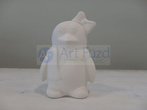 Penelope Girl Penguin with Bow ~ 3.5 x 3 x 5