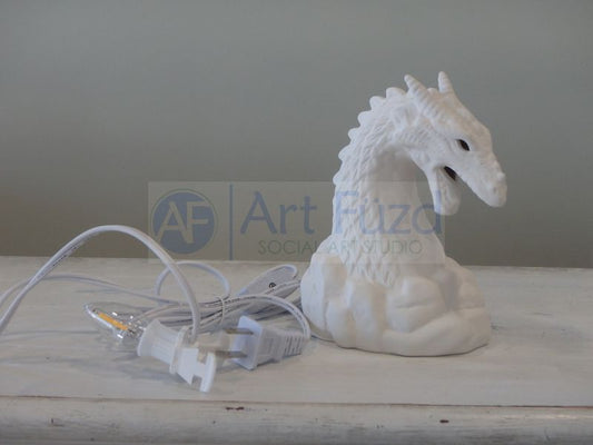 Fierce Dragon Bust Light-Up, includes Light Kit ~ 5.5 x 4 x 6