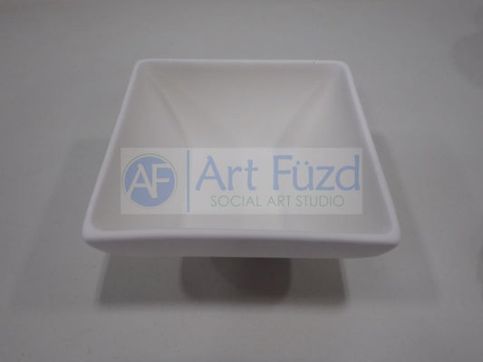 Square Footed Bowl (14 oz.) ~ 5.5 x 5.5 x 2.75