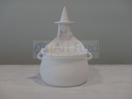 Cuenco de bruja de pie ~ 5,75 x 4,5 x 6,5