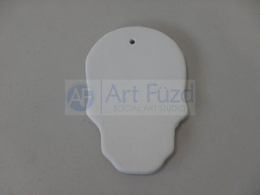 Flat Day Of The Dead Sugar Skull Ornament ~ 2.5 x 4