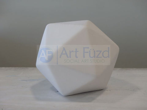 Modern Faceted Sphere ~ 3 x 3 x 3.5