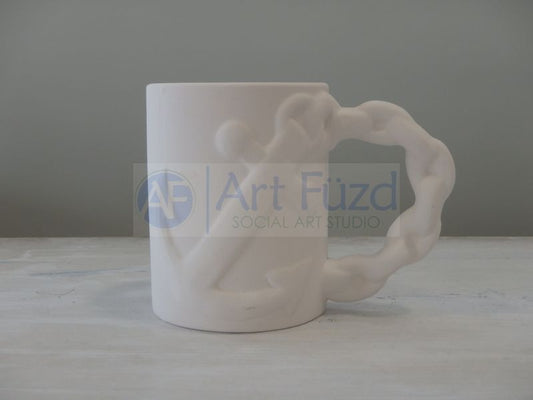Nautical Anchor Mug (14 oz.) ~ 3 x 3 x 4