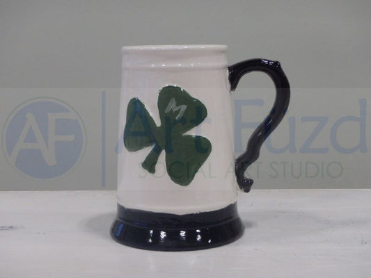 Shamrock Stein (24 oz.) ~ 5.75 in. dia. x 6 in. tall