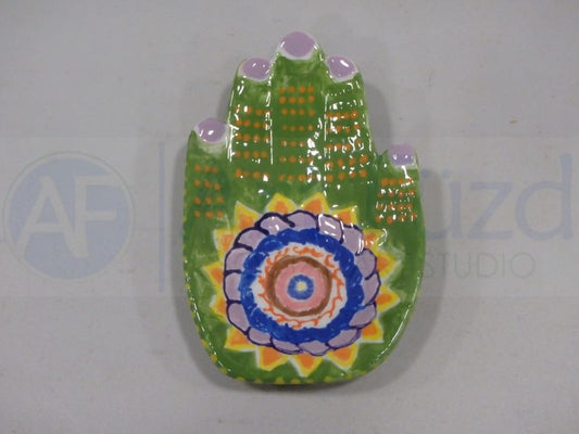 Mandala Palm Spoon Holder ~ 3.25 x 5