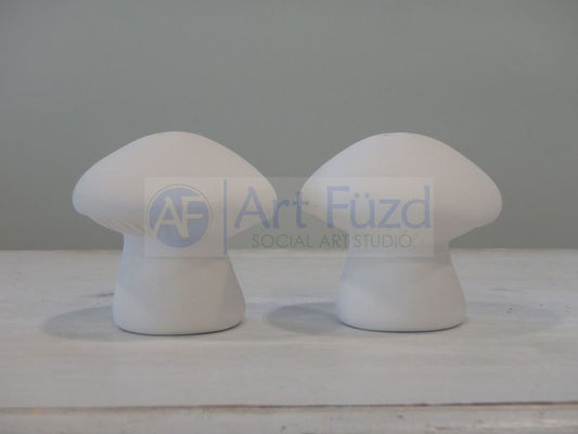 Mushroom Salt OR Pepper Shaker, includes Stopper ~ 2.5 x 2.5 x 2.5