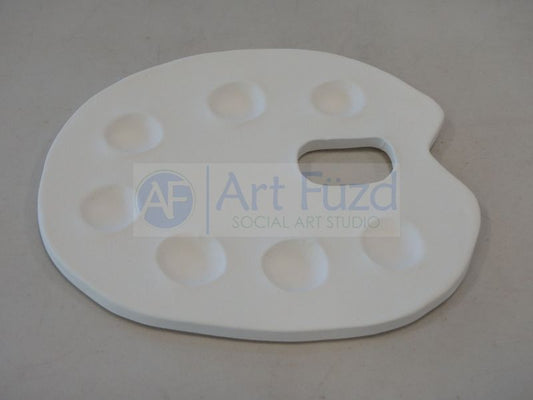 Round Paint Palette with Thumb Hole ~ 6.25 x 5.5