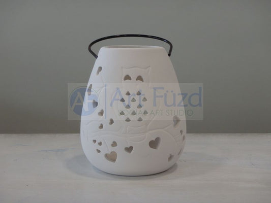 Hängelaterne „Hootiful die Eule“, inkl. Griff ~ 4,75 x 4,5 x 5,5