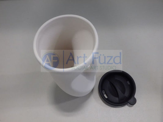 Tall Contemporary Travel Mug (24 oz.), includes Lid ~ 3.5 in. dia. x 8.25 in. high