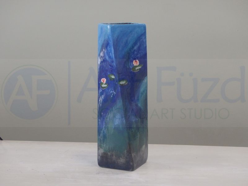 Tall Slim Hurricane Vase ~ 2.5 x 2.5 x 9.25