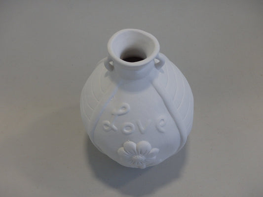 Love Jar or Vase (20 oz.) ~ 4 in dia. x 5.25 in. high