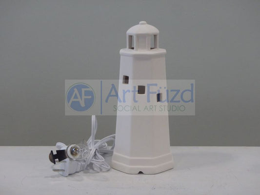 Lighthouse Figurine, includes Light Kit ~ 3.5 x 8.25