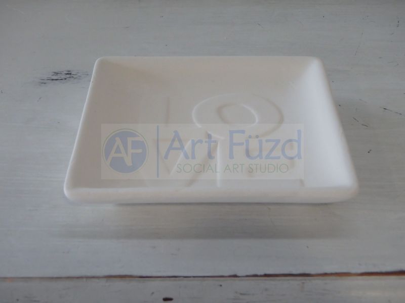 Square LOVE Word Dish ~ 5 x 5 x 0.75