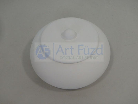 Round Kinsale Box with Ball Top ~ 4.5 in. dia. x 2.75 in. high