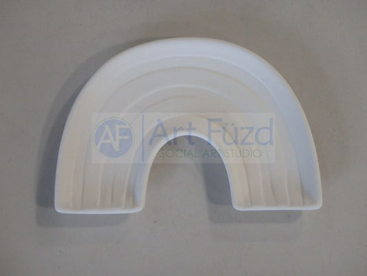 Small Arched Rainbow Dish ~ 7.5 x 5.25 x 0.75