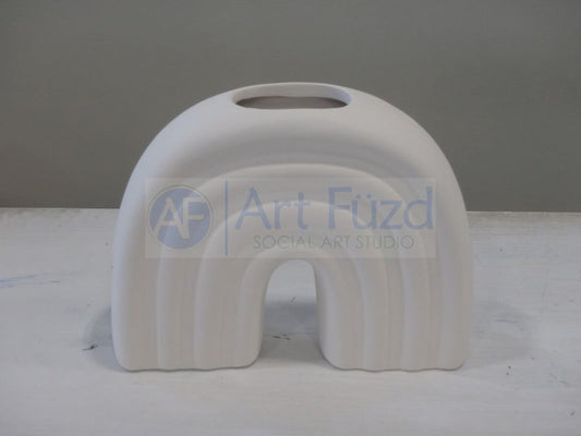 Large Rainbow Arch Planter or Container ~ 7.25 x 2.25 x 5.25