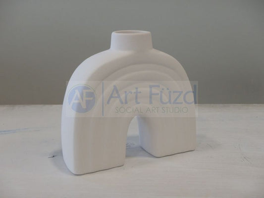 Rainbow Arch Bud Vase ~ 6.5 x 1.5 x 6