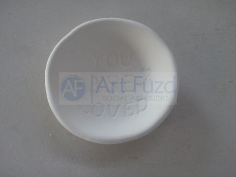 YOU ARE LOVED Sauce or Jewelry Dish ~ 3.5 x 1