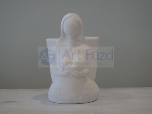 Mermaid Cup Planter (16 oz.) ~ 7.25 x 3.5 x 5.5