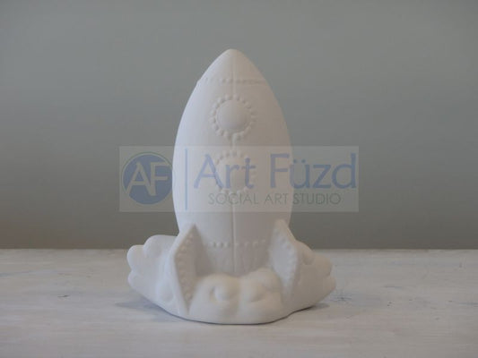 Girl Scout Vintage Rocket Bank, includes Stopper ~ 5.25 x 2.5 x 6.25